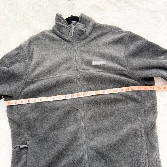Men Columbia Steens Mountain™ 2.0 Full Zip Fleece Jacket Charcoal Heather Large - Picture 4 of 9